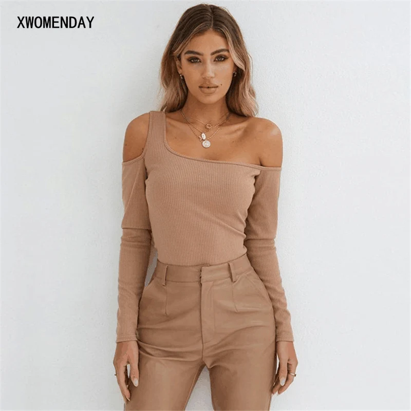 XWOMENDAY Women Lady Female One Shoulder Cotton Crop Tops Full Sleeve T Shirt Tank Tops 2019 Summer Casual Short Blouse T-Shirt
XWOMENDAY Women Lady Female One Shoulder Cotton Crop Tops Full Sleeve T Shirt Tank Tops 2019 Summer Casual Short Blouse T-Shirt