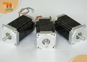 (Factroy Directly)4-Leads, 3 PCS 85BYGH450D-008 WANTAI STEPPER MOTOR 1090OZ-IN,5.6A,100mm,3D Printer, CNC Engrave, Mill, cutting
(Factroy Directly)4-Leads, 3 PCS 85BYGH450D-008 WANTAI STEPPER MOTOR 1090OZ-IN,5.6A,100mm,3D Printer, CNC Engrave, Mill, cutting