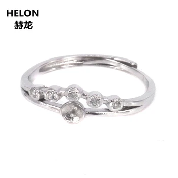 20pcs/lot Wholesale 925 Sterling Silver Women Engagement Wedding Ring 4-5mm Round Bead & Pearl Semi Mount Ring Setting
20pcs/lot Wholesale 925 Sterling Silver Women Engagement Wedding Ring 4-5mm Round Bead & Pearl Semi Mount Ring Setting