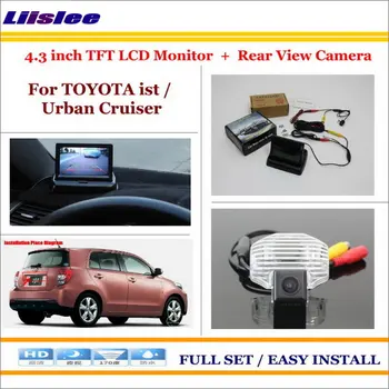 Liislee For TOYOTA ist / Urban Cruiser Car Reverse Rear Camera + 4.3" TFT LCD Monitor = 2 in 1 Parking System
Liislee For TOYOTA ist / Urban Cruiser Car Reverse Rear Camera + 4.3" TFT LCD Monitor = 2 in 1 Parking System