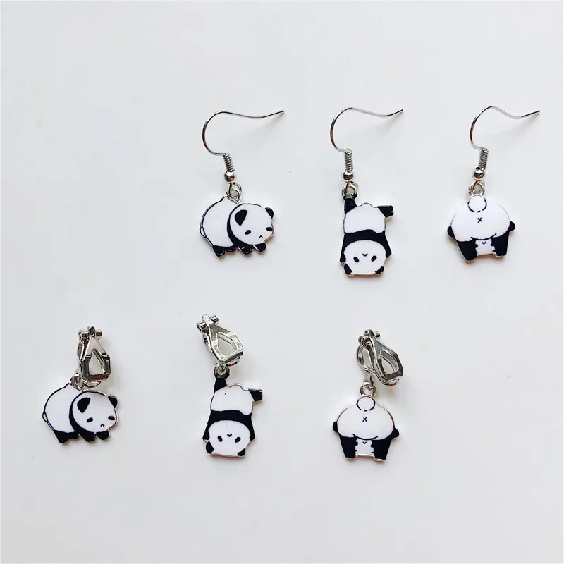 MigoFans Jewelry Hand Made Cute Black and White Panda Baby Short Pendant Earrings for Girls Animal Dangle Earrings
MigoFans Jewelry Hand Made Cute Black and White Panda Baby Short Pendant Earrings for Girls Animal Dangle Earrings