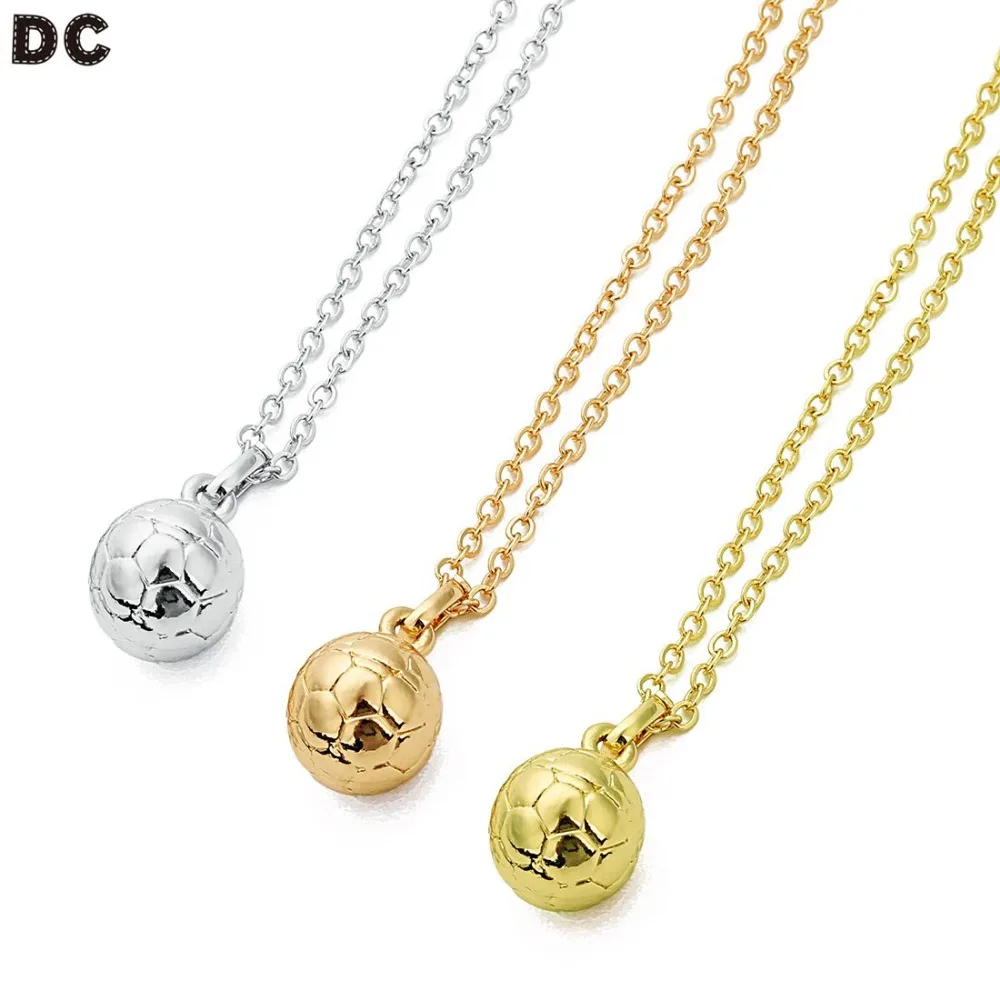 DC Fashion Football Necklace Pendant Hip Hop Sports Necklace Fit Soccer Fans Gift Charms Links Chains Jewelry Findings
DC Fashion Football Necklace Pendant Hip Hop Sports Necklace Fit Soccer Fans Gift Charms Links Chains Jewelry Findings