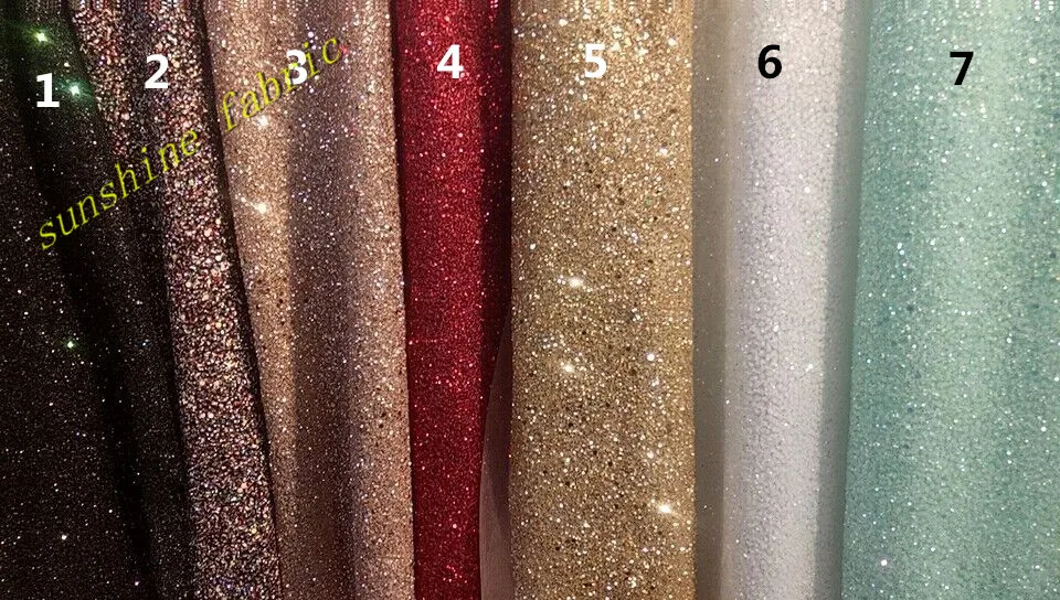 12 colors African Glitter Sequins Mesh Fabric Gold Shining Transparent Party Dress Clothes Cloth India Sari Sewing Tissu Tecidos
12 colors African Glitter Sequins Mesh Fabric Gold Shining Transparent Party Dress Clothes Cloth India Sari Sewing Tissu Tecidos