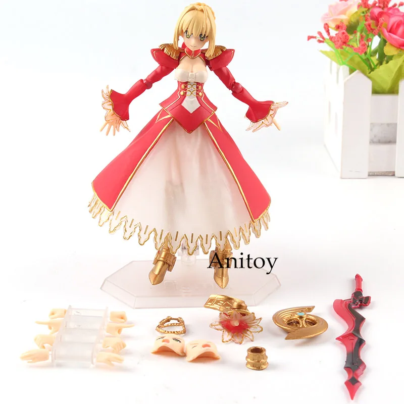 Anime Figure Figma 370 Fate Extella Nero Claudius Red Saber PVC Fate Saber Figure Action Collection Model Toys
Anime Figure Figma 370 Fate Extella Nero Claudius Red Saber PVC Fate Saber Figure Action Collection Model Toys