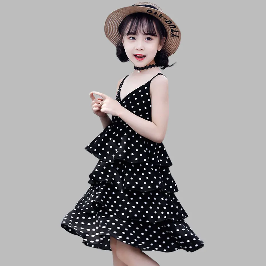 Girls Dress Sleeveless Dot Pattern Beach Dress Girls Casual Style Children Party Dress Teenage Kids Girls Clothes 6 8 10 12 14
Girls Dress Sleeveless Dot Pattern Beach Dress Girls Casual Style Children Party Dress Teenage Kids Girls Clothes 6 8 10 12 14
