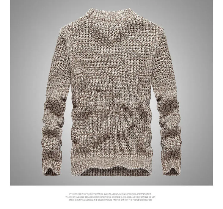 Aolamegs Men Casual Sweater Fashion Brand Knitted Pullover Winter Warm Crewneck Slim Fit Mens Knitting Sweaters And Pullovers (10)