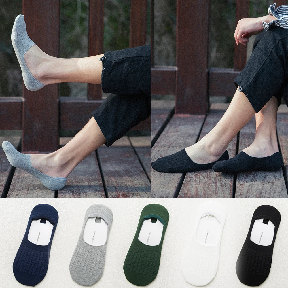 New Men Boat Socks Non-Slip Invisible No Show Sock Anti-slip Liner Low Cut Soft Breathable Cotton Hosiery Summer Short Socks
New Men Boat Socks Non-Slip Invisible No Show Sock Anti-slip Liner Low Cut Soft Breathable Cotton Hosiery Summer Short Socks