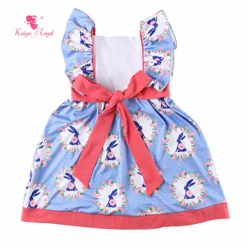 Kaiya Angel 2019 New Summer Girl Dress Sleeveless A-Line Printed Rabbit and Flowers Easter Bow Factory Wholesale Lovely Style
Kaiya Angel 2019 New Summer Girl Dress Sleeveless A-Line Printed Rabbit and Flowers Easter Bow Factory Wholesale Lovely Style