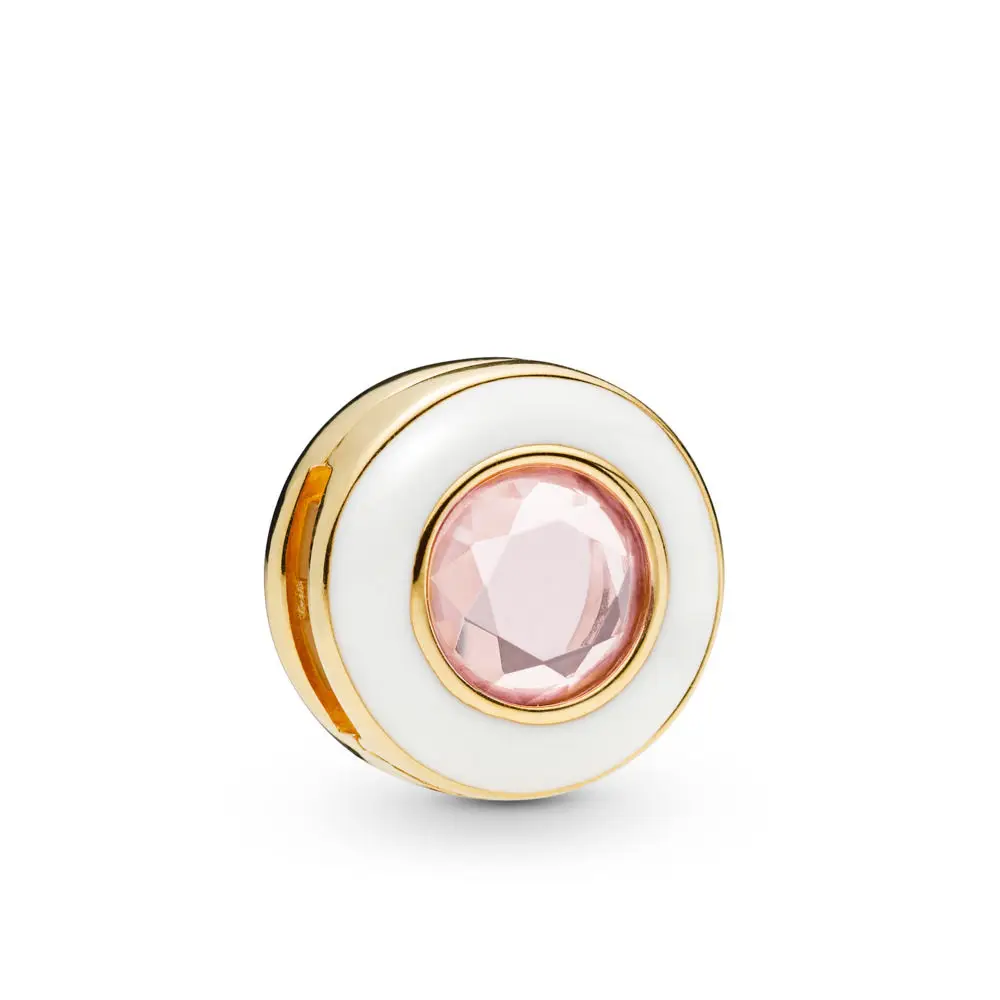 2019 Spring Fit Pandora charms Bracelet REFLEXIONS Gleaming White CIRCLE CLIP 100% 925 Silver for Charms diy Jewelry making
2019 Spring Fit Pandora charms Bracelet REFLEXIONS Gleaming White CIRCLE CLIP 100% 925 Silver for Charms diy Jewelry making