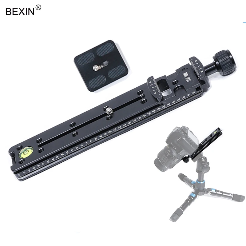 1/4'' Screw Hole Quick Release Clamp Aluminium Alloy Long Sliding Rail Quick Release Plate Knob for SLR Camera
1/4'' Screw Hole Quick Release Clamp Aluminium Alloy Long Sliding Rail Quick Release Plate Knob for SLR Camera