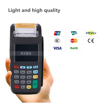 New8210 Multiple Function mobile portable POS Terminal GPRS version+Build-in Contactless Card Reader
New8210 Multiple Function mobile portable POS Terminal GPRS version+Build-in Contactless Card Reader