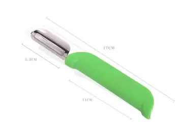 Wholesale 200pcs Stainless Steel Peeler Double Side Kitchen Gadget Vegetable Fruit Parer Slicer Cutter SN1619
Wholesale 200pcs Stainless Steel Peeler Double Side Kitchen Gadget Vegetable Fruit Parer Slicer Cutter SN1619