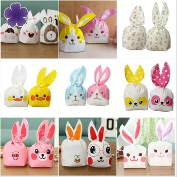 Cute Rabbit Ear Candy Cookies Plastic Gift Bag, Bunny Cookie Bags Candy Biscuit Packaging Bag, Birthday Party Supplies
Cute Rabbit Ear Candy Cookies Plastic Gift Bag, Bunny Cookie Bags Candy Biscuit Packaging Bag, Birthday Party Supplies