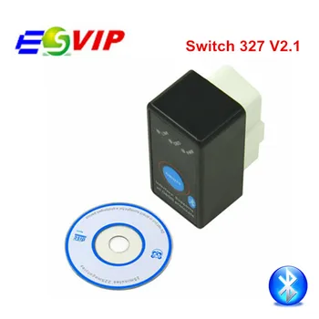 MINI ELM327 Bluetooth Power Switch ELM 327 V2.1 OBD2 OBDII for Android Torque Car Code Scanner Code Reader
MINI ELM327 Bluetooth Power Switch ELM 327 V2.1 OBD2 OBDII for Android Torque Car Code Scanner Code Reader