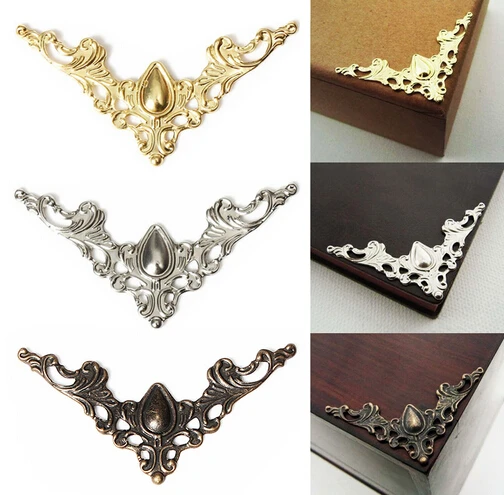 12PCS Decorative Protector Cover For Antique Brass Jewelry Box Gift Protector Metal Corner Box Book Scrapbook Album Corner
12PCS Decorative Protector Cover For Antique Brass Jewelry Box Gift Protector Metal Corner Box Book Scrapbook Album Corner