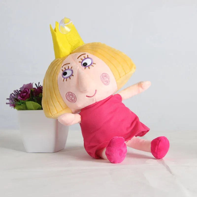 Little Kingdom Ben Holly Plush Dolls Toys Cute Movie Cartoon Ben and Holly Little Kingdom Doll for Kids Birthday Christmas Gift (2)