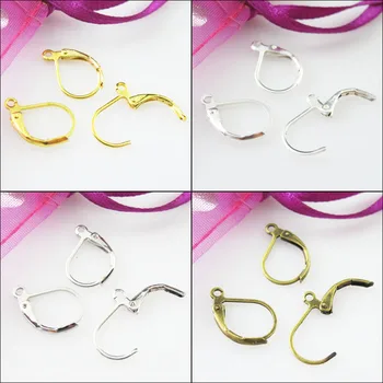 New 20Pcs Semicircle Lever Back Splitring Earring Hooks 11x16mm Gold Dull Silver Bronze Plated
New 20Pcs Semicircle Lever Back Splitring Earring Hooks 11x16mm Gold Dull Silver Bronze Plated
