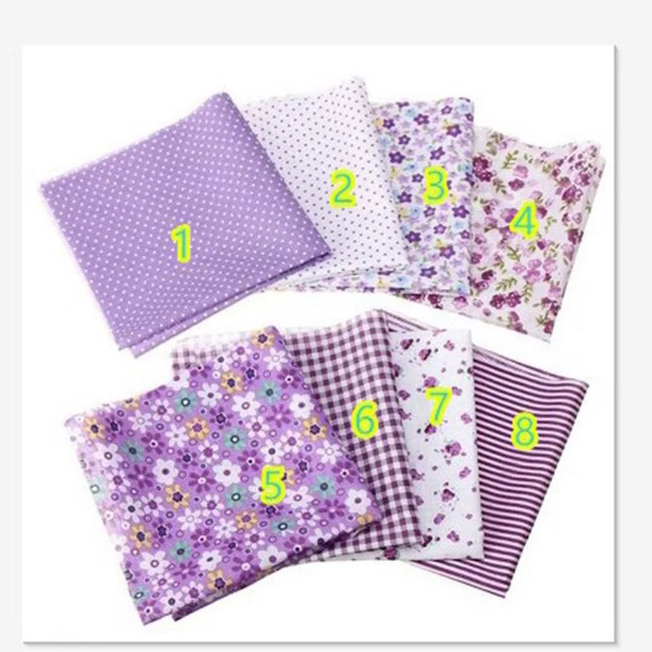 7Pcs 50X50CM Mixed Printed Fabric 100% Cotton For Quilts Patchwork DIY Cloth Fabric Home Textile Sewing Quilting Handmade
7Pcs 50X50CM Mixed Printed Fabric 100% Cotton For Quilts Patchwork DIY Cloth Fabric Home Textile Sewing Quilting Handmade