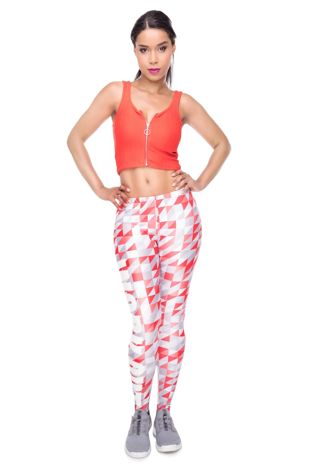 34259 WORK OUT triangle gray red (1)