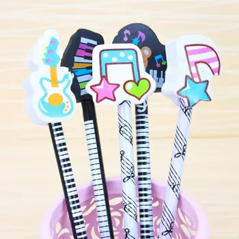 6pcs Musical Note Pencil 2B Standard Round Pencils Piano Notes Eraser Writing Drawing Tool Stationery School Student Gift
6pcs Musical Note Pencil 2B Standard Round Pencils Piano Notes Eraser Writing Drawing Tool Stationery School Student Gift