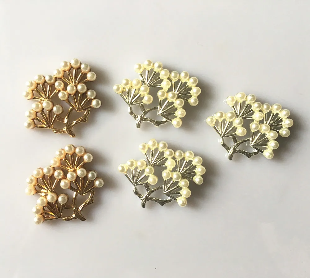 CJSIR 5Pcs Pine Tree Alloy Craft Supplies Pearl Button Flatback for DIY Hair Bridal Jewelry Clothing Accessory Decoration
CJSIR 5Pcs Pine Tree Alloy Craft Supplies Pearl Button Flatback for DIY Hair Bridal Jewelry Clothing Accessory Decoration
