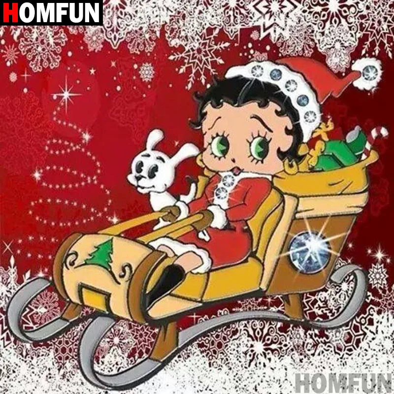 HOMFUN Full Square/Round Drill 5D DIY Diamond Painting "Cartoon beauty" 3D Embroidery Cross Stitch 5D Home Decor A15993
HOMFUN Full Square/Round Drill 5D DIY Diamond Painting "Cartoon beauty" 3D Embroidery Cross Stitch 5D Home Decor A15993