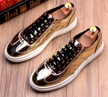 Youth Men Glitter Mixed Color Rivet Fashion Lace Up Casual Shoes Men Pointed Toes Spring Autumn Sneakers Free Shipping
Youth Men Glitter Mixed Color Rivet Fashion Lace Up Casual Shoes Men Pointed Toes Spring Autumn Sneakers Free Shipping