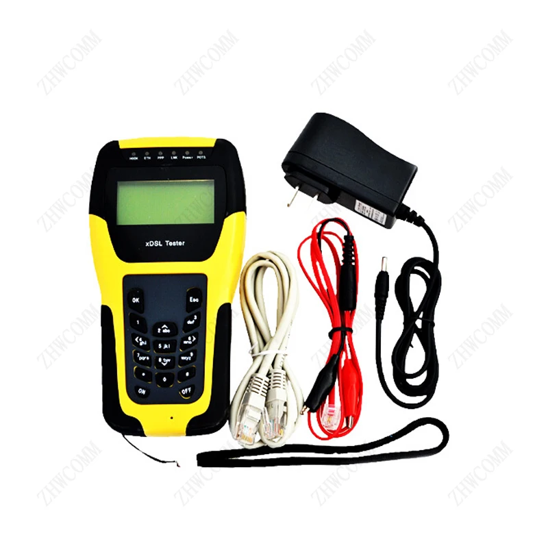 ZHWCOMM Handheld ST332B VDSL VDSL2 xDSL / DSL WAN LAN Tester Line Network /DMM test BY DHL
ZHWCOMM Handheld ST332B VDSL VDSL2 xDSL / DSL WAN LAN Tester Line Network /DMM test BY DHL