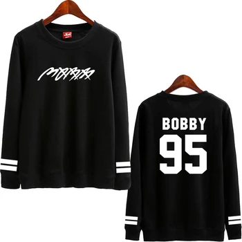 Autumn ikon bobby winner mino colloration mobb printing o neck sweatshirt black white kpop thin pullover hoodies
Autumn ikon bobby winner mino colloration mobb printing o neck sweatshirt black white kpop thin pullover hoodies
