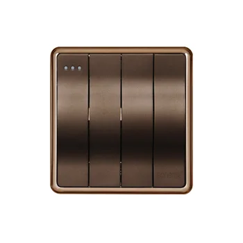 86*86mm 4 gang 1 way light switch and Surfaces lamp pull switch, wall switch AC110-250V push button switch
86*86mm 4 gang 1 way light switch and Surfaces lamp pull switch, wall switch AC110-250V push button switch
