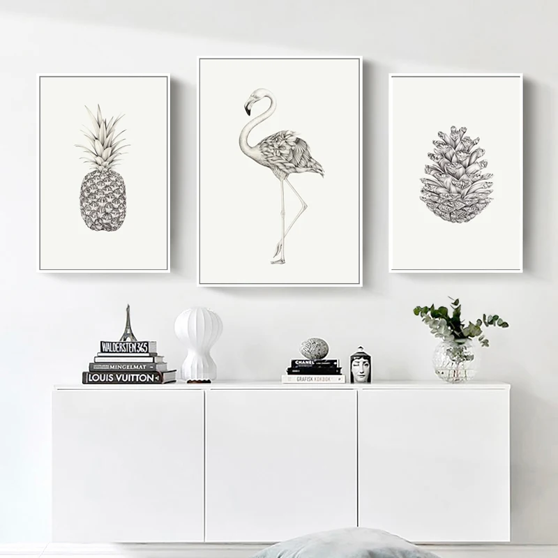 Black Posters and Prints Marvel Vintage Canvas Painting Flamingo Ananas Wall Art Living Room Decoration Creative Animal Quotes
Black Posters and Prints Marvel Vintage Canvas Painting Flamingo Ananas Wall Art Living Room Decoration Creative Animal Quotes