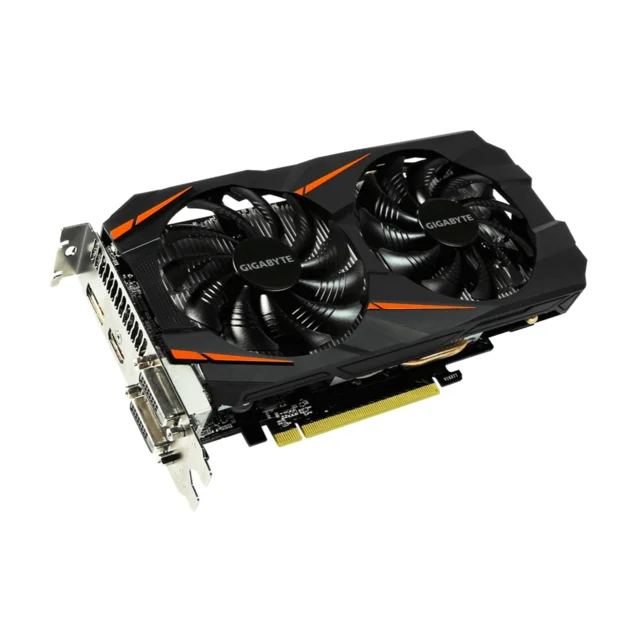 

Gigabyte GTX 1060 WINDFORCE OC 3G, GeForce GTX 1060, 3 GB, GDDR5, 192 bit, 7680 x 4320 Pixeles, PCI Express x16 3.0