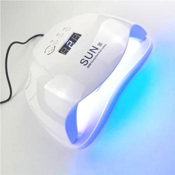 54W Nail Dryer dual light source UV+36LED Nail Lamp Gel Polish Curing Lamp with Bottom Timer LCD Display Lamp for Nail Dryer
54W Nail Dryer dual light source UV+36LED Nail Lamp Gel Polish Curing Lamp with Bottom Timer LCD Display Lamp for Nail Dryer