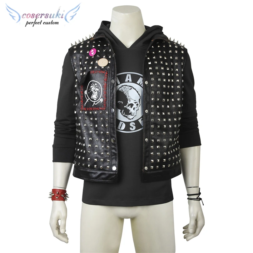 Watch_Dogs 2 DedSec Cosplay Costumes Stage Performance Clothes ,Perfect Custom for You !
Watch_Dogs 2 DedSec Cosplay Costumes Stage Performance Clothes ,Perfect Custom for You !