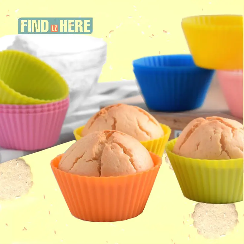 Baking Cake Mold Muffin Cupcake Silicone Baking Cake Tools Round Shape Mould 7cm Little size
Baking Cake Mold Muffin Cupcake Silicone Baking Cake Tools Round Shape Mould 7cm Little size