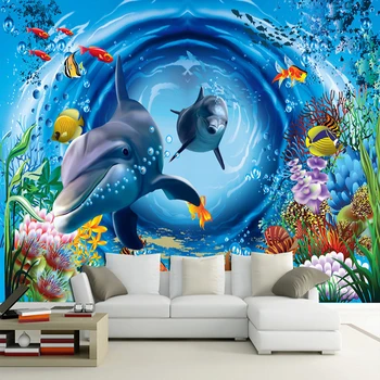 3D Underwater World Large Wallpaper Murals For Children's Bedroom Living Room Photo Wall Mural Wallpaper Custom Mural Painting
3D Underwater World Large Wallpaper Murals For Children's Bedroom Living Room Photo Wall Mural Wallpaper Custom Mural Painting