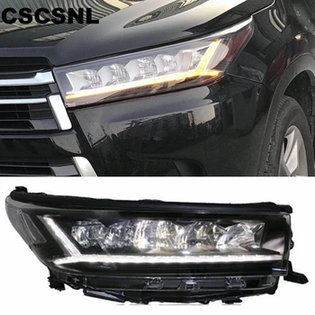 Car Styling for Toyota Highlander Kluger 2018 ALL LED Headlight LED DRL Dynamic turn signal Fog lights Daytime Running Light
Car Styling for Toyota Highlander Kluger 2018 ALL LED Headlight LED DRL Dynamic turn signal Fog lights Daytime Running Light