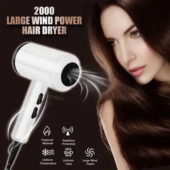 2000W 220V White Professional Anion Hair Dryer Large Power Hair Repairing Hairdryer Air Blower Constant Temperature Blower US
2000W 220V White Professional Anion Hair Dryer Large Power Hair Repairing Hairdryer Air Blower Constant Temperature Blower US