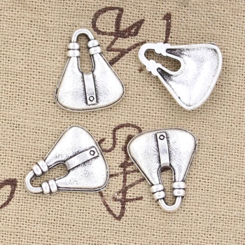 30pcs Charms Handbag 18x15mm Antique Silver Color Pendants DIY Necklace Crafts Making Findings Handmade Tibetan Jewelry 
30pcs Charms Handbag 18x15mm Antique Silver Color Pendants DIY Necklace Crafts Making Findings Handmade Tibetan Jewelry