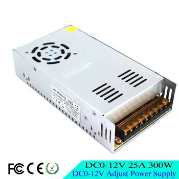 Universal Regulated 0-12V DC Power Supply 25A 300w Led Transformers AC110V 220V to dc12V Driver SMPS Power Adapter For led lamp
Universal Regulated 0-12V DC Power Supply 25A 300w Led Transformers AC110V 220V to dc12V Driver SMPS Power Adapter For led lamp