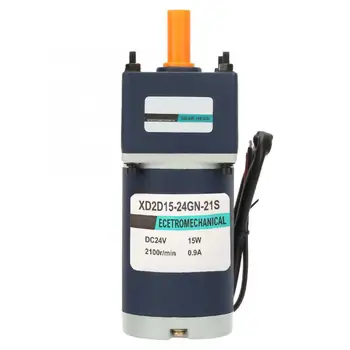 DC 24V 15W Gear Reduction Motor Permanent Magnet Reduction Gear Motor 8mm Shaft Adjustable CW/CCW
DC 24V 15W Gear Reduction Motor Permanent Magnet Reduction Gear Motor 8mm Shaft Adjustable CW/CCW