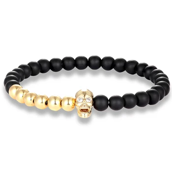 10 Pieces/pack Skeleton Skull Bracelet Men Jewelry 19cm & 21cm Elastic Line 6mm Beads Bracelet Pulceras Joyeria Wholesale
10 Pieces/pack Skeleton Skull Bracelet Men Jewelry 19cm & 21cm Elastic Line 6mm Beads Bracelet Pulceras Joyeria Wholesale