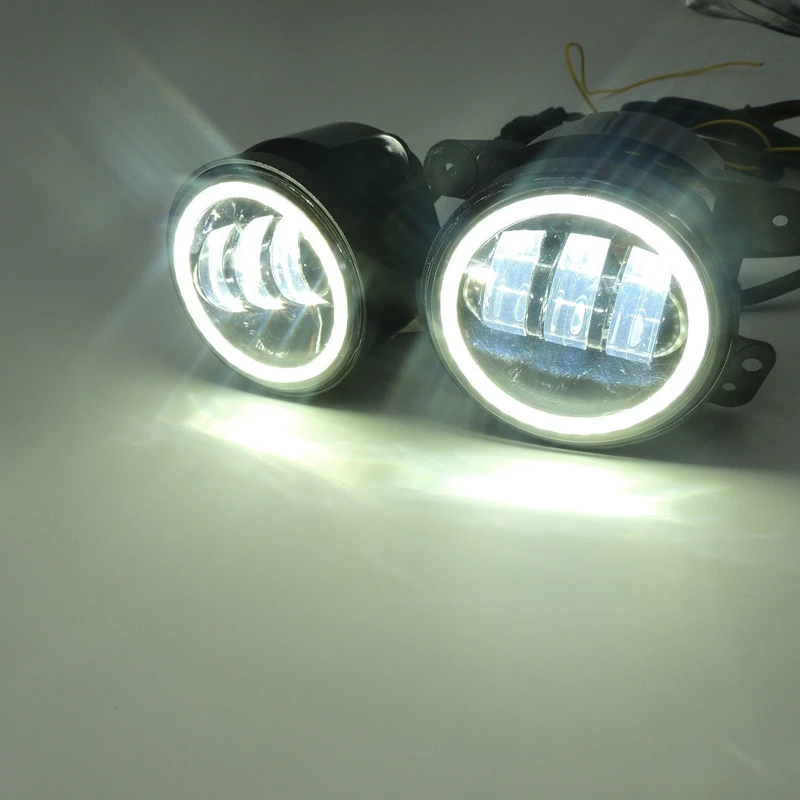 2x 4INCH 30W Led Fog Light Halo Angle Eyes DRL For JEEP Wrangler JK 07-15 Dodge 4" Carl Driving Led Lamp
2x 4INCH 30W Led Fog Light Halo Angle Eyes DRL For JEEP Wrangler JK 07-15 Dodge 4" Carl Driving Led Lamp