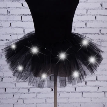 Sexy Women Girls Light Up LED Tutu Stage Dance Multi Color mesh lace Tutu Short Mini Skirt Dancewear Skirts
Sexy Women Girls Light Up LED Tutu Stage Dance Multi Color mesh lace Tutu Short Mini Skirt Dancewear Skirts