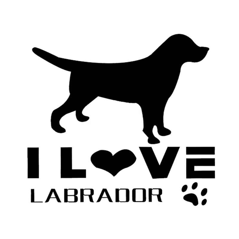 15*14.5CM I LOVE LABRADOR Pet Dog Car Stickers Decals Motorcycle Car Styling Black/Silver C1-0096
15*14.5CM I LOVE LABRADOR Pet Dog Car Stickers Decals Motorcycle Car Styling Black/Silver C1-0096