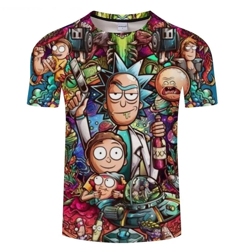 Rick and Morty T Shirt 3D Printed Short Sleeve Casual Men's Summer T-shirts Top Tees
Rick and Morty T Shirt 3D Printed Short Sleeve Casual Men's Summer T-shirts Top Tees