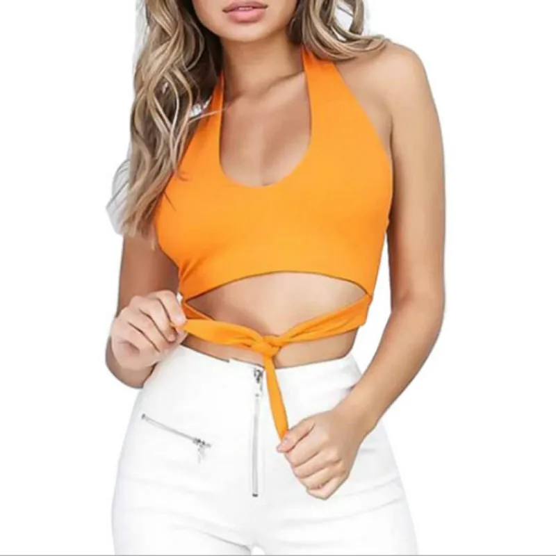 Sexy Women Crop Tops Back Cami Casual Sleeveless Spaghetti Strap Vest Knot Cropped Tank Vest Feminino Summer Camisole Plus Size
Sexy Women Crop Tops Back Cami Casual Sleeveless Spaghetti Strap Vest Knot Cropped Tank Vest Feminino Summer Camisole Plus Size
