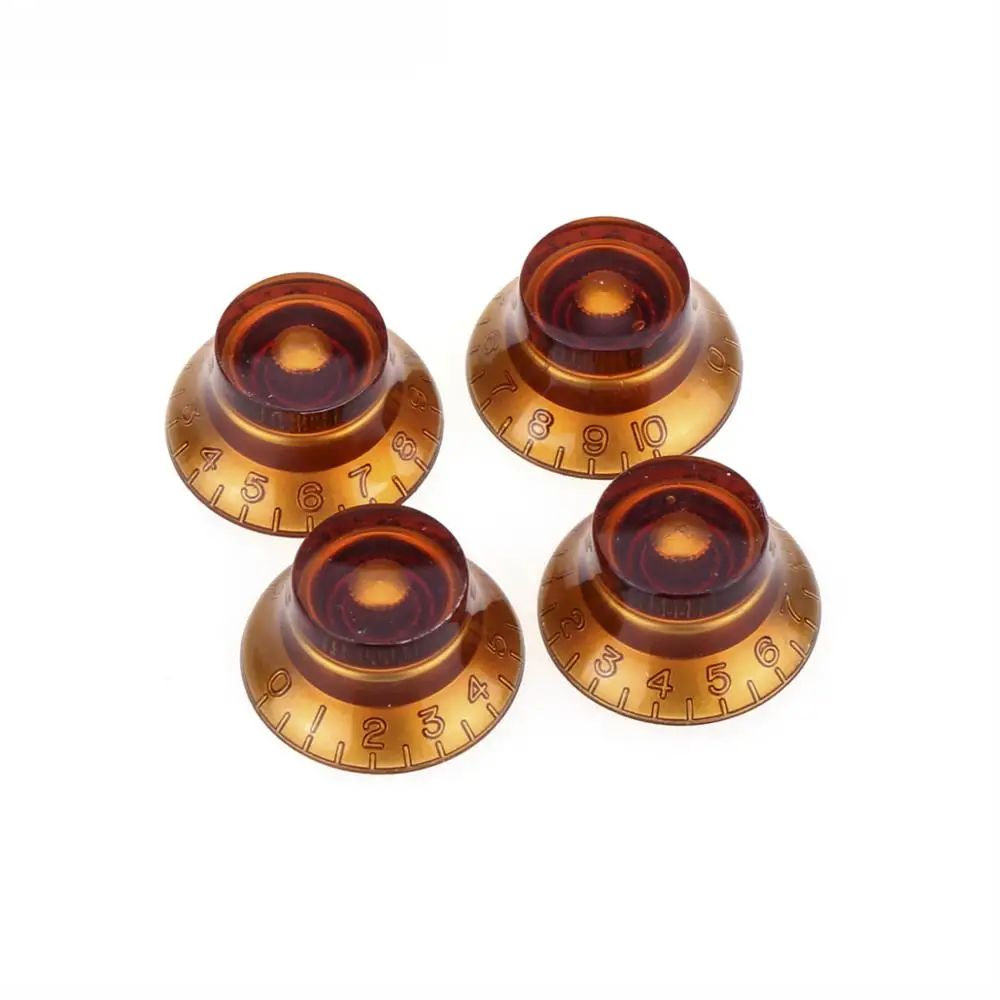 Musiclily Pro Imperial Inch Size Bell Top Hat Knobs for USA Made Les Paul Style Electric Guitar (Set of 4)
Musiclily Pro Imperial Inch Size Bell Top Hat Knobs for USA Made Les Paul Style Electric Guitar (Set of 4)