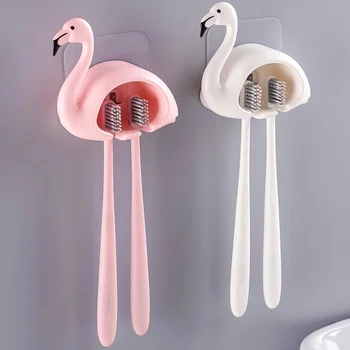 1pcs Cartoon Suction Cup Toothbrush Holder Flamingo Sucker 2 Position Toothbrush Hooks Bathroom Accessories Wall Mounted Holder
1pcs Cartoon Suction Cup Toothbrush Holder Flamingo Sucker 2 Position Toothbrush Hooks Bathroom Accessories Wall Mounted Holder