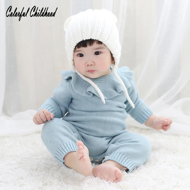 Little Girls Bodysuits Cute Baby Lotus Collar Jumpsuits toddler kids Bodysuits Children Knitted Overalls Baby girls One-Pieces
Little Girls Bodysuits Cute Baby Lotus Collar Jumpsuits toddler kids Bodysuits Children Knitted Overalls Baby girls One-Pieces